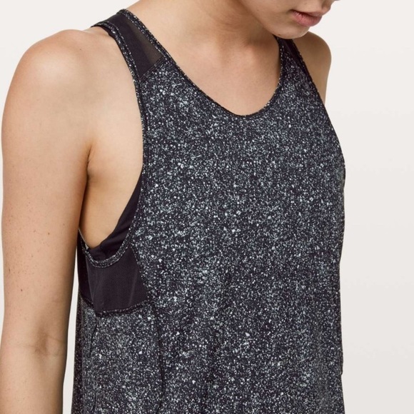 Lululemon Sculpt Tank II Breathable Lightweight Mesh in Diffuse Starlight Sz 4 - Picture 2 of 11